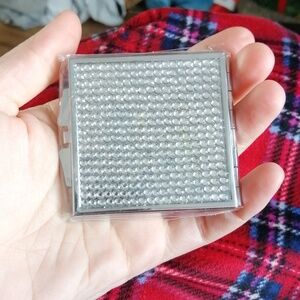 Bedazzled pocket mirror